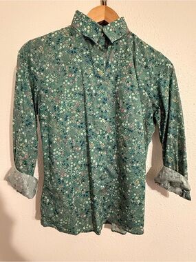 Walker Slater Iona Floral Button-Down Blouse (UK6)